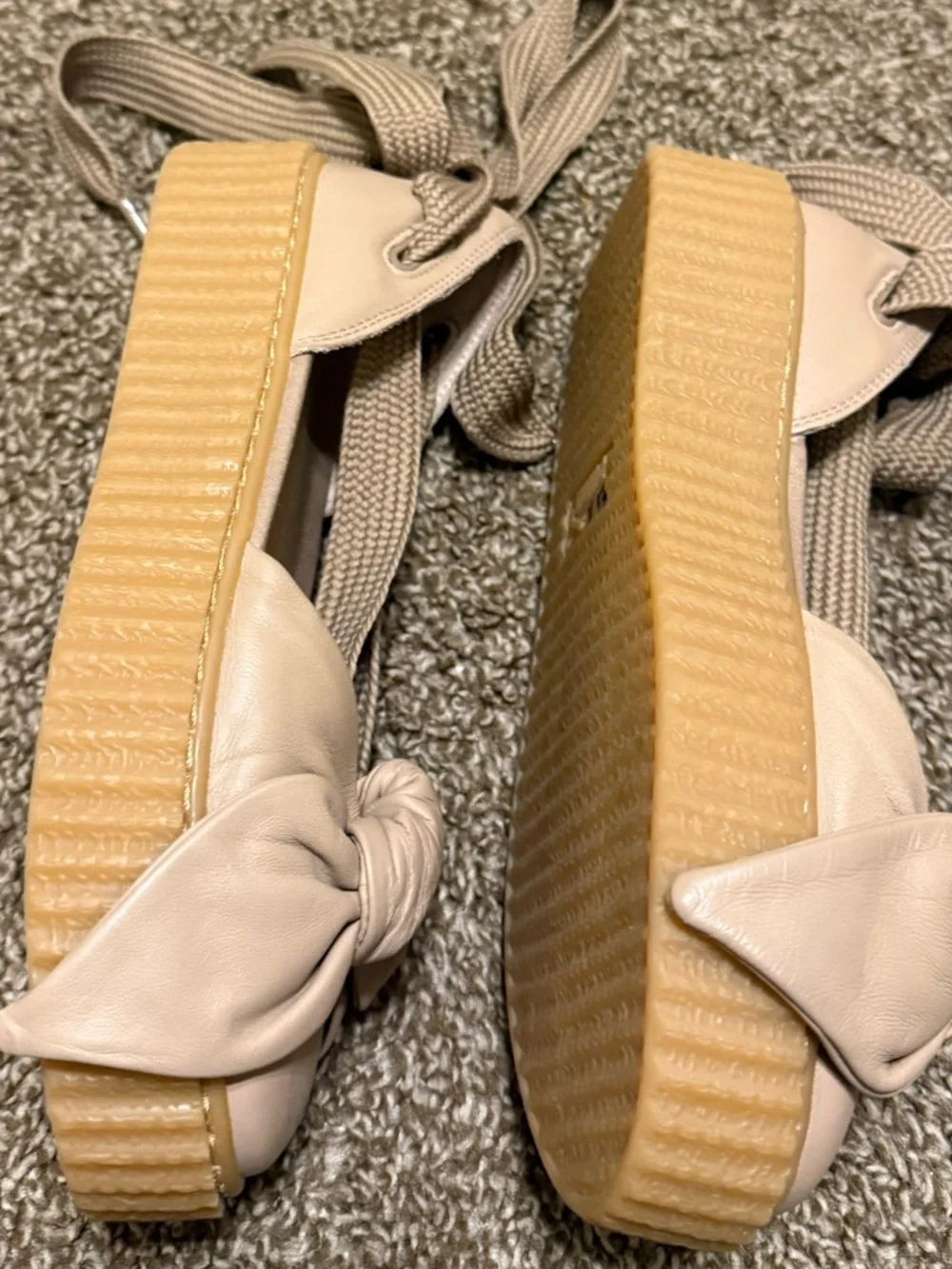 Authentic Fenty By Rihanna and Puma collaboration gladiator laceshoe, Size 7 - Picture 6 of 12